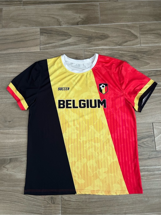 Other - Belgium Soccer Jersey - Black, Yellow & Red | Size 2XL